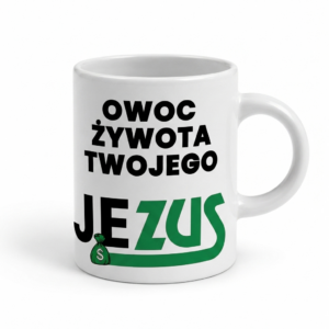 Kubek do pracy „Owoc żywota Twojego Jezus”